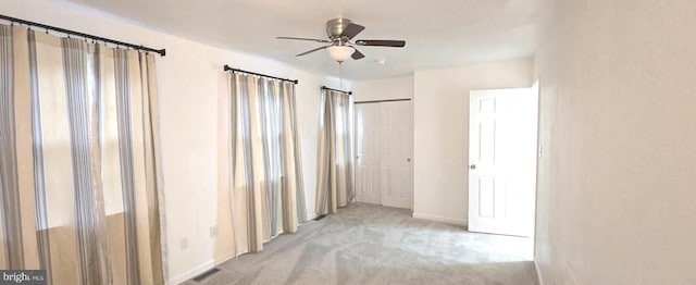 6924 Woodstream Ln, Lanham, MD 20706 - unfurnished bedroom featuring carpet, baseboards, and ceiling fan