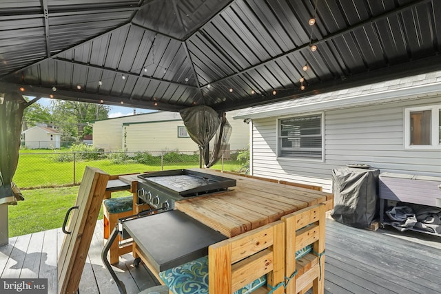 39 Village Ln, Levittown, PA 19054 - view of deck