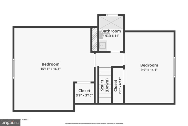 39 Village Ln, Levittown, PA 19054 - room layout