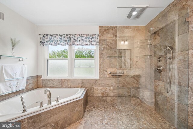 5 Craig Ln, Malvern, PA 19355 - bathroom featuring a bath and tiled shower