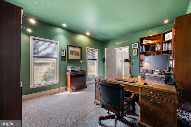 5 Craig Ln, Malvern, PA 19355 - carpeted office with recessed lighting and baseboards