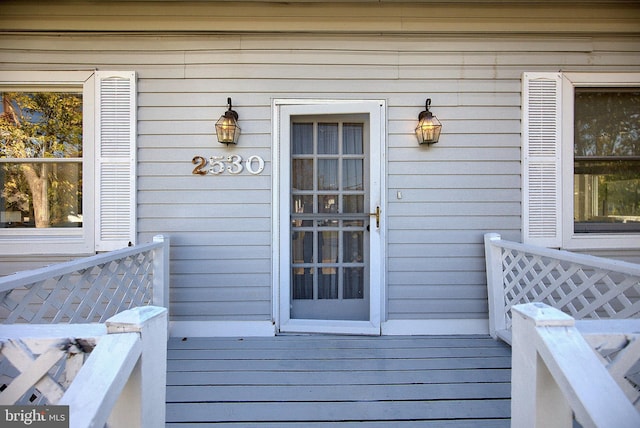 2530 18th St N, Arlington, VA 22201 - view of wooden deck