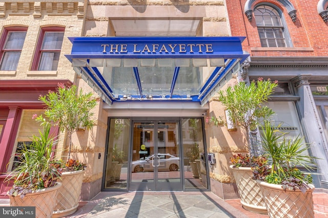 631 D St NW Unit 431, Washington, DC 20004 - view of exterior entry featuring french doors