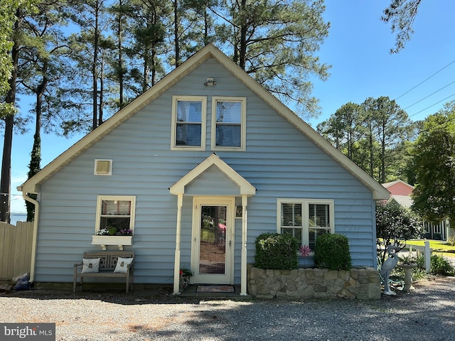 105 Bayview Ln, Hague, VA 22469 - view of bungalow-style house