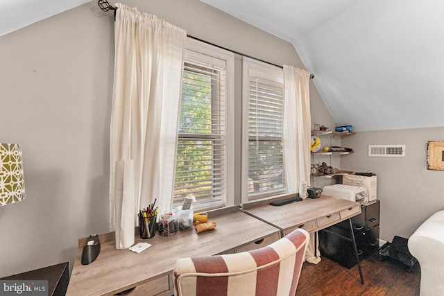 105 Bayview Ln, Hague, VA 22469 - interior space with vaulted ceiling and wood finished floors