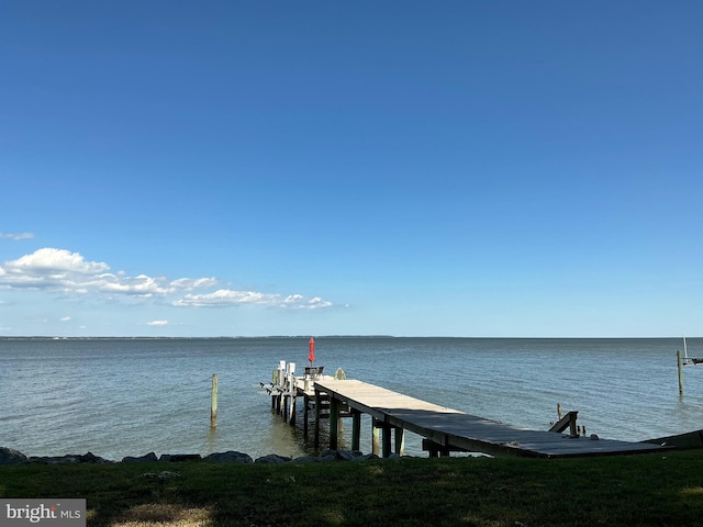 105 Bayview Ln, Hague, VA 22469 - dock area with a water view