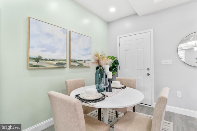 1505 N Pulaski St, Baltimore, MD 21217 - dining room with wood finished floors and baseboards
