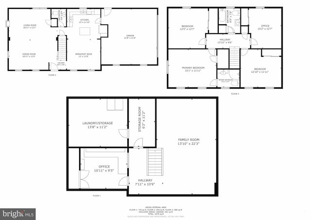 40 Hunters Run Rd, Honey Brook, PA 19344 - property floor plan