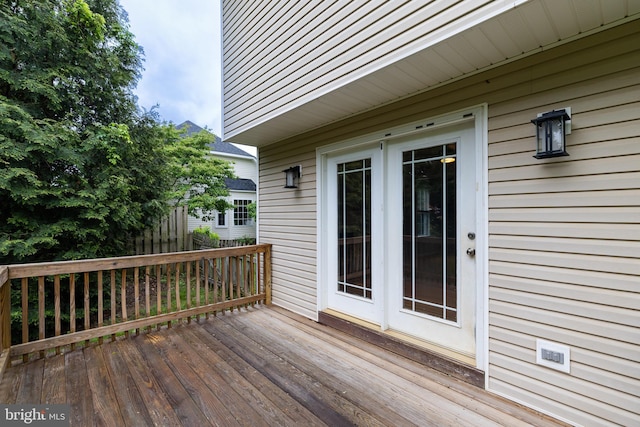 306 Canyon Rd, Winchester, VA 22602 - view of wooden terrace