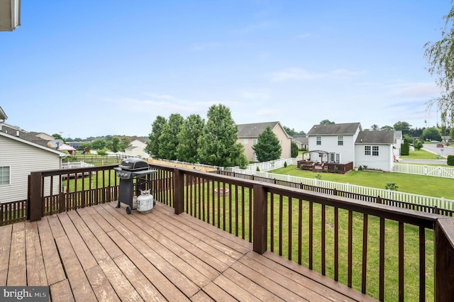 81 Toulouse Ln, Martinsburg, WV 25403 - deck with a residential view and grilling area