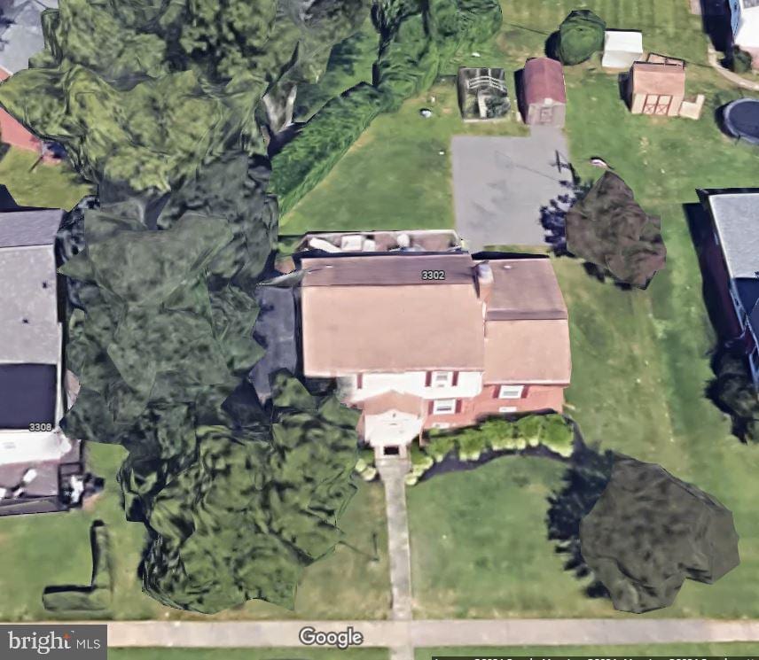 aerial overview of property's location