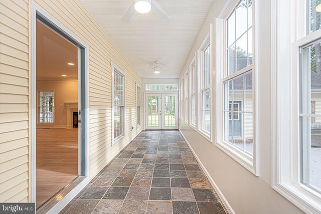 101 Port Arthur Ct, Ocean Pines, MD 21811 - unfurnished sunroom featuring french doors
