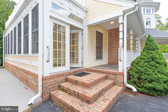 101 Port Arthur Ct, Ocean Pines, MD 21811 - entrance to property featuring brick siding and a porch