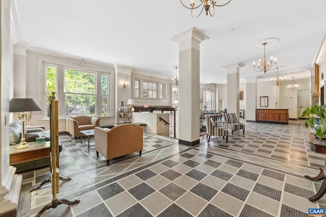 500 Court Sq Unit 503And 504, Charlottesville, VA 22902 - lobby with crown molding