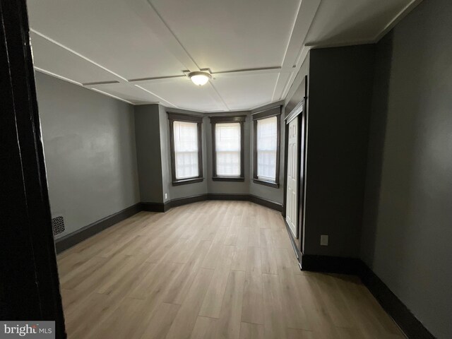 1204 Carl Miller Blvd, Camden, NJ 08104 - empty room featuring light wood finished floors and baseboards