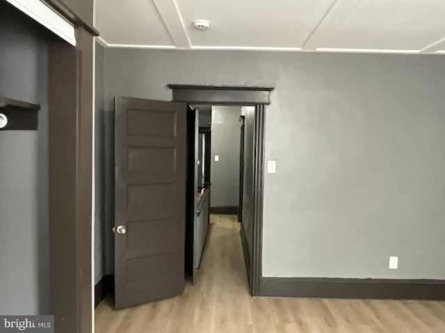 1204 Carl Miller Blvd, Camden, NJ 08104 - hallway featuring light wood-style floors