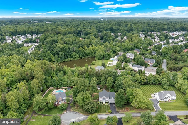 4 Saint Vincent Ct, Stafford, VA 22556 - aerial view of property's location with a heavily wooded area