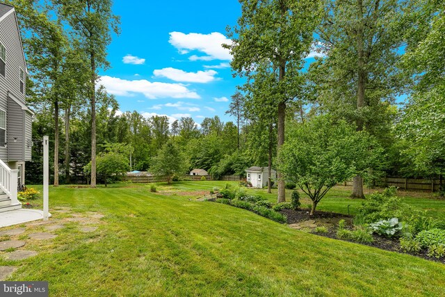4 Saint Vincent Ct, Stafford, VA 22556 - view of yard