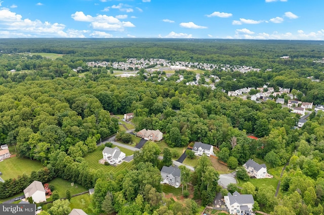 4 Saint Vincent Ct, Stafford, VA 22556 - aerial view of a heavily wooded area