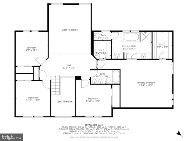 4 Saint Vincent Ct, Stafford, VA 22556 - home floor plan