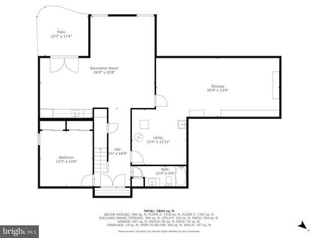 4 Saint Vincent Ct, Stafford, VA 22556 - property floor plan
