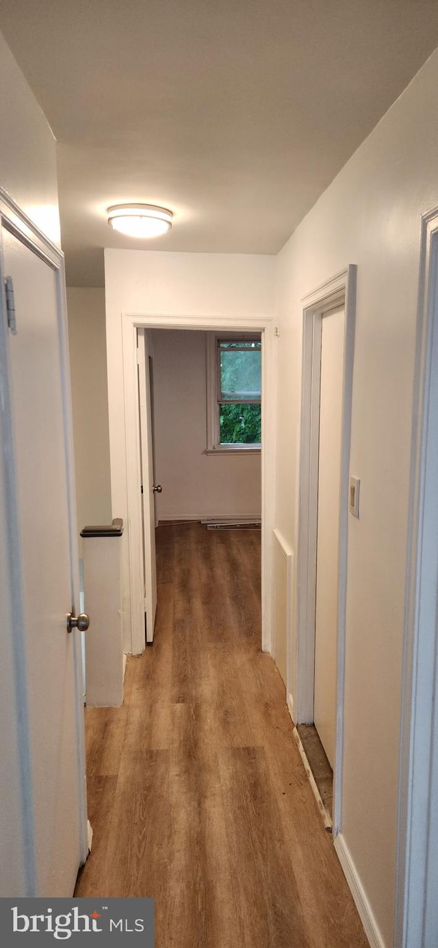 1148 Slocum St, Philadelphia, PA 19150 - hall featuring wood finished floors