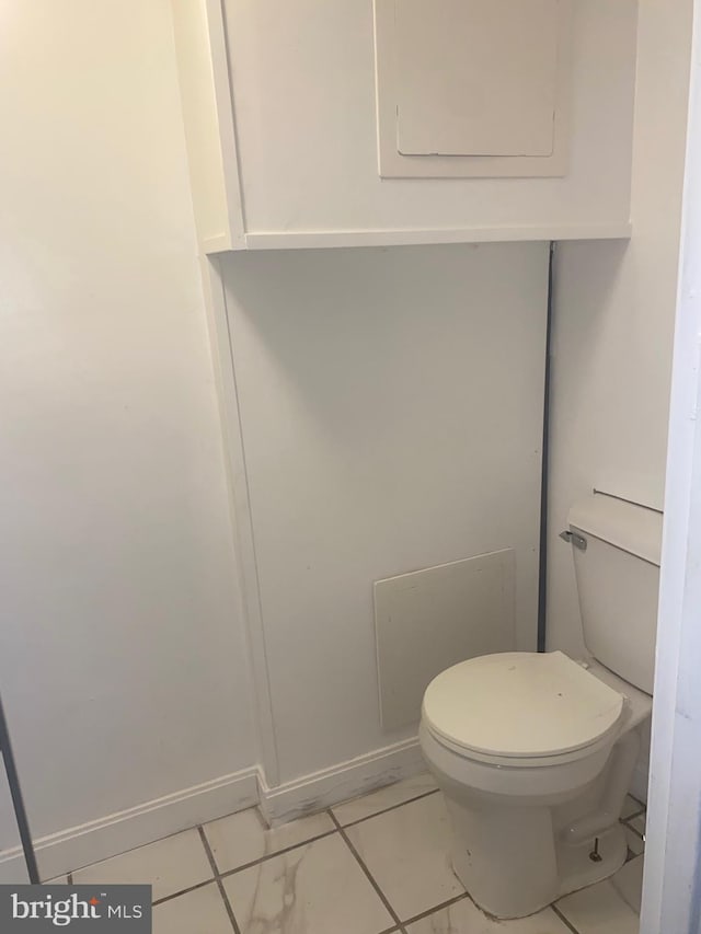 1148 Slocum St, Philadelphia, PA 19150 - bathroom with toilet, electric panel, and baseboards
