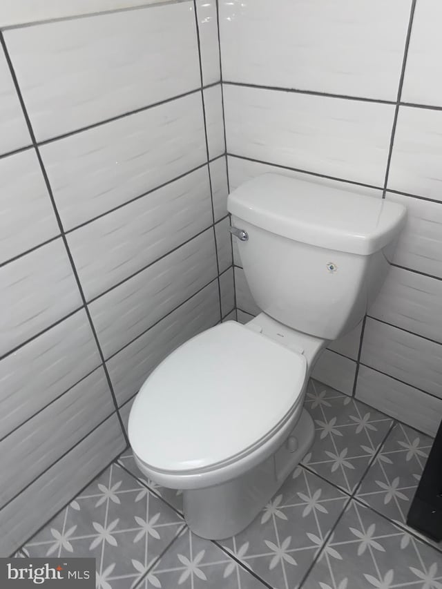 1148 Slocum St, Philadelphia, PA 19150 - bathroom featuring toilet and tile patterned floors