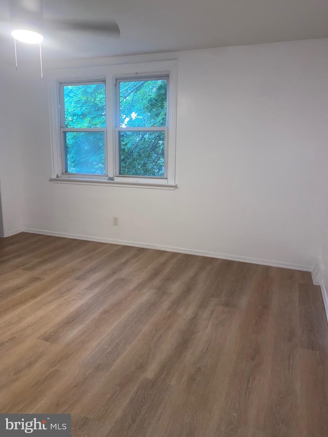 1148 Slocum St, Philadelphia, PA 19150 - unfurnished room with wood finished floors and baseboards