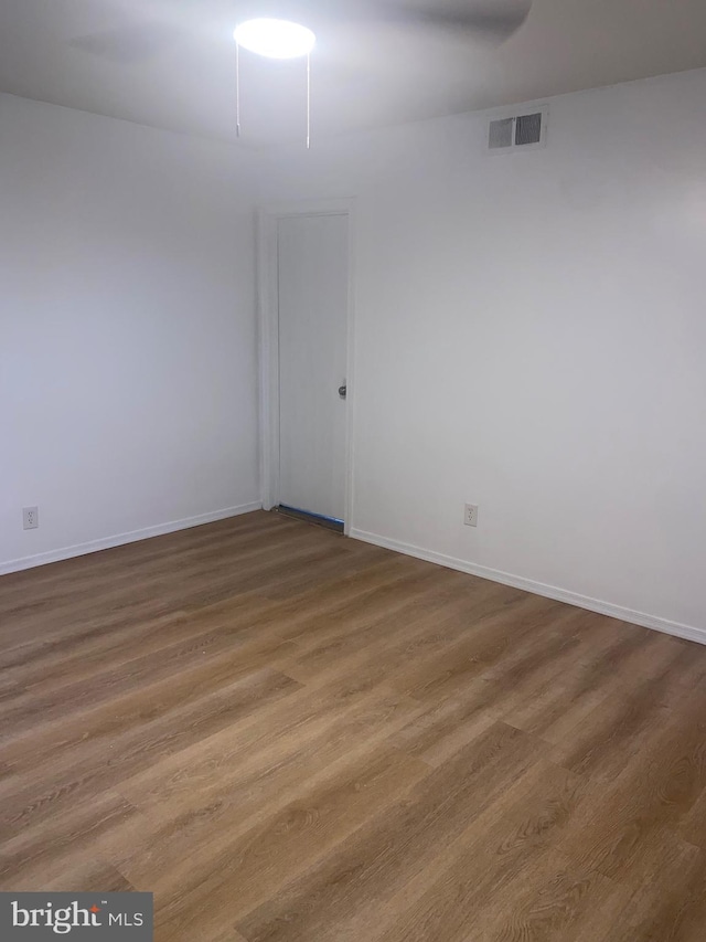 1148 Slocum St, Philadelphia, PA 19150 - empty room featuring wood finished floors and baseboards
