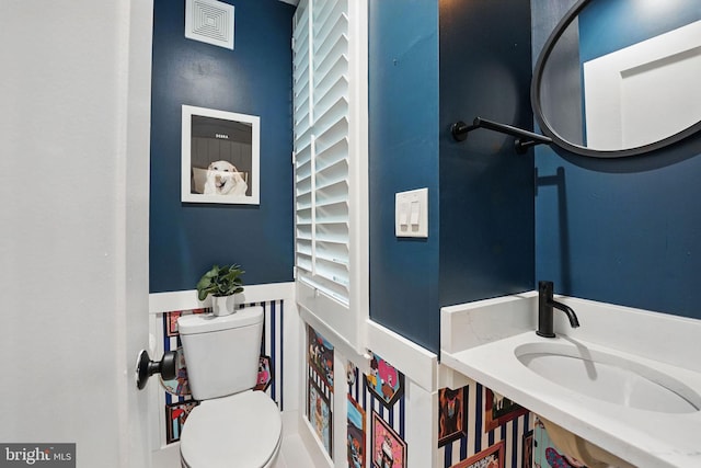 1387 N Carolina Ave NE, Washington, DC 20002 - bathroom with toilet and a sink