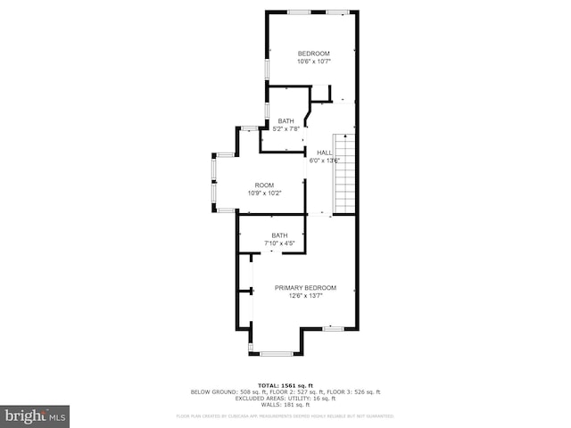 1387 N Carolina Ave NE, Washington, DC 20002 - floor plan / room layout