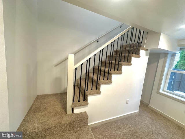 118 Hopewell St, Birdsboro, PA 19508 - staircase featuring carpet flooring