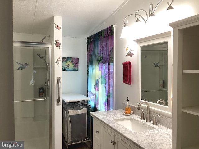 4041 Conowingo Rd, Darlington, MD 21034 - bathroom featuring a shower stall and vanity