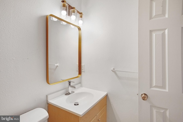 54 Austin Run Blvd, Stafford, VA 22554 - half bathroom with vanity and toilet