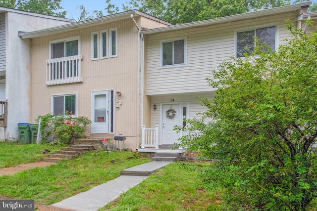 54 Austin Run Blvd, Stafford, VA 22554 - view of property featuring a front yard
