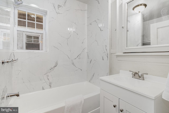 2405 N 5th St, Harrisburg, PA 17110 - bathroom with vanity and shower / bathtub combination