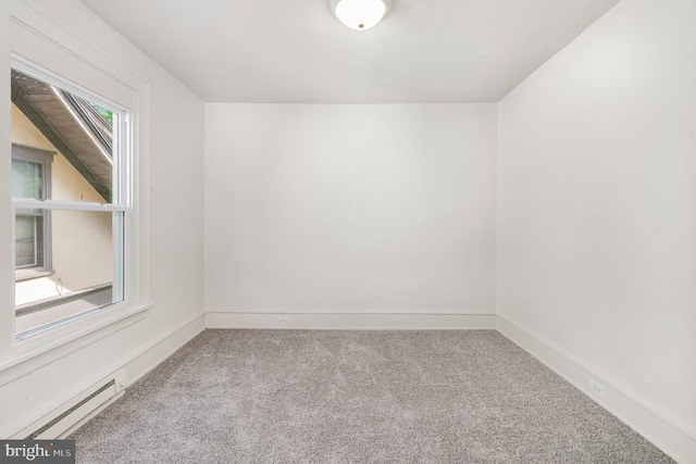 2405 N 5th St, Harrisburg, PA 17110 - bonus room with carpet floors, baseboards, and a baseboard radiator