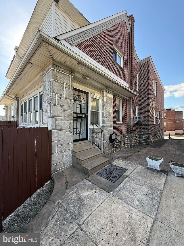 5902 E Roosevelt Blvd, Philadelphia, PA 19149 - view of front of home featuring brick siding and a chimney