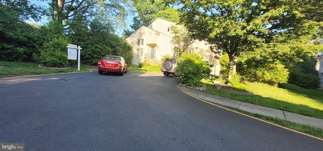 view of road