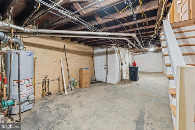 728 13th St SE, Washington, DC 20003 - unfinished below grade area featuring water heater