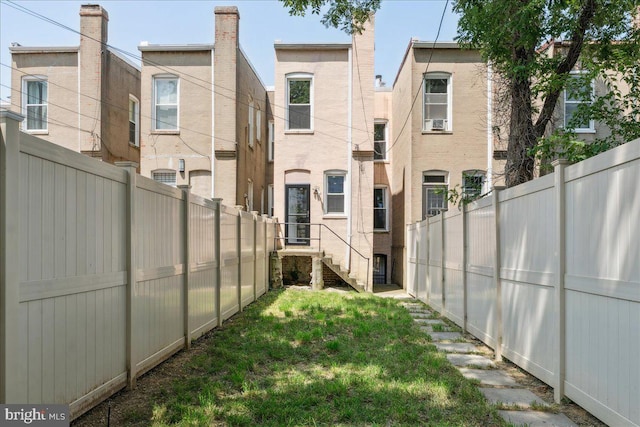 728 13th St SE, Washington, DC 20003 - back of house with a fenced backyard