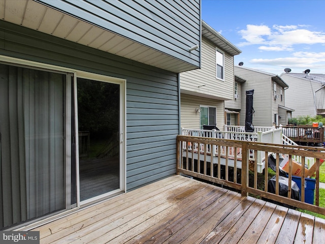 632 Island Creek Ct, Annapolis, MD 21401 - view of wooden terrace