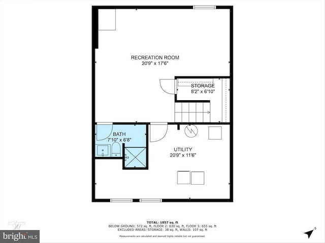 632 Island Creek Ct, Annapolis, MD 21401 - home floor plan