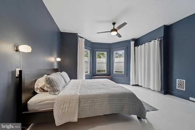 5811 Mcmahon St, Philadelphia, PA 19144 - bedroom featuring a ceiling fan and baseboards