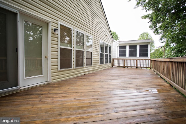 30 Dayton Cir, Fredericksburg, VA 22406 - view of wooden deck
