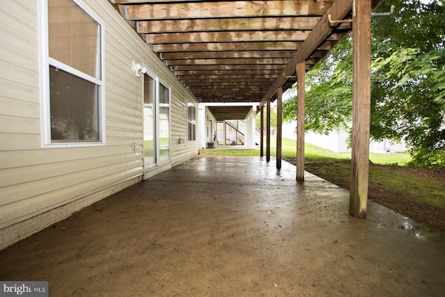 30 Dayton Cir, Fredericksburg, VA 22406 - view of patio with a pergola