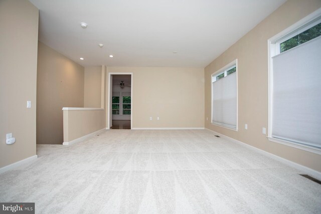 30 Dayton Cir, Fredericksburg, VA 22406 - spare room with light colored carpet, baseboards, and recessed lighting