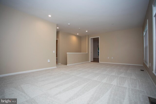 30 Dayton Cir, Fredericksburg, VA 22406 - unfurnished room featuring light carpet, recessed lighting, and baseboards