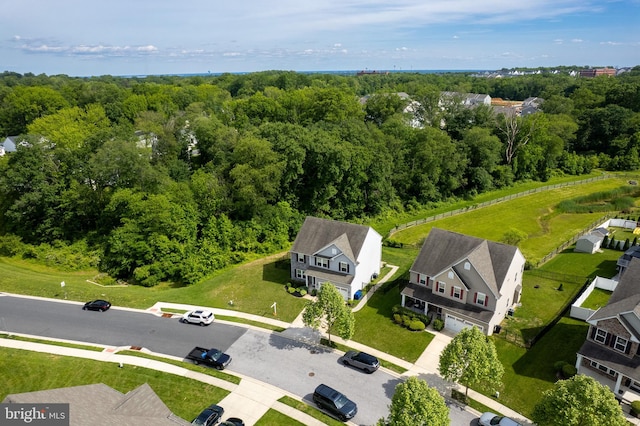 3615 Amber Way, Aberdeen, MD 21001 - drone / aerial view of a forest